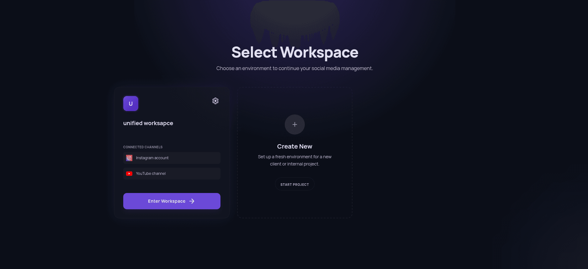Postsiva workspaces